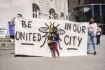 Stand Up To Racism anti-FLA march Manchester